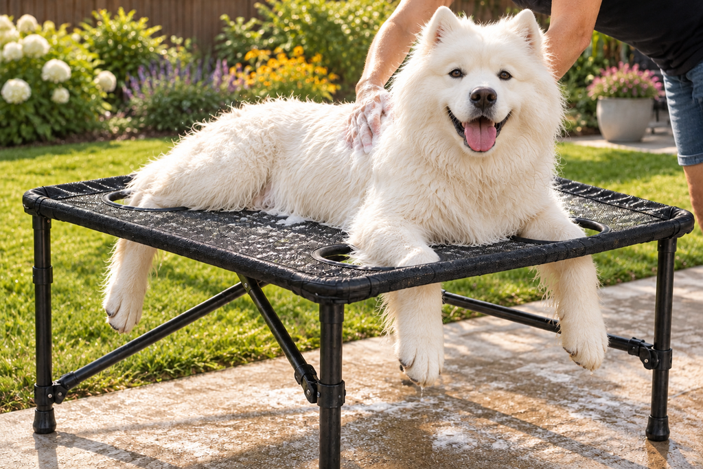Samoyed front angle